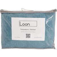 Покрывало Loon Виго 140х210 (бирюзовый)