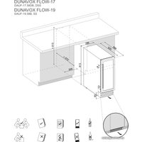 Винный шкаф Dunavox DAUF-19.58SS