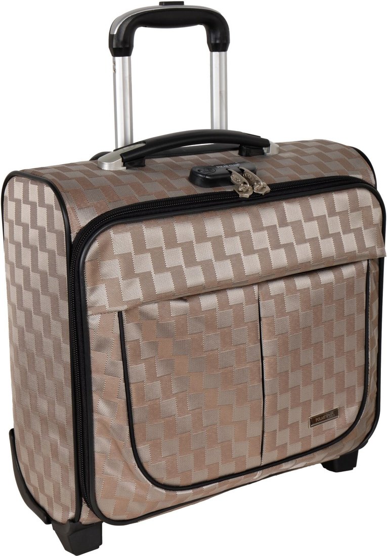 

Чемодан Polar П7108-1 шашечки (золотой)