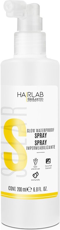 Спрей Salerm Cosmetics Солнцезащитный спрей-блеск Glow Waterproof Spray Solar 200 мл