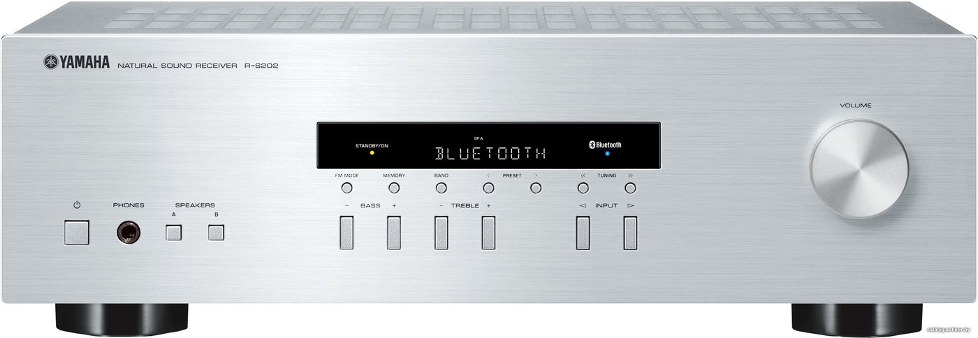 Стереоресивер Yamaha R-S202 (серебристый)