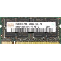Оперативная память Hynix SO-DIMM DDR2 PC2-5300 2 Гб (HYMP125S64CP8-Y5)