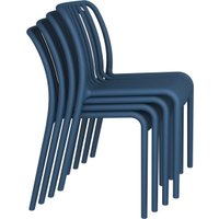 Стул Sheffilton SHT-S173 (темно-синий)