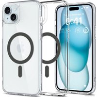 Чехол для телефона Spigen Ultra Hybrid (MagFit) для iPhone 15 ACS06804 (серый)