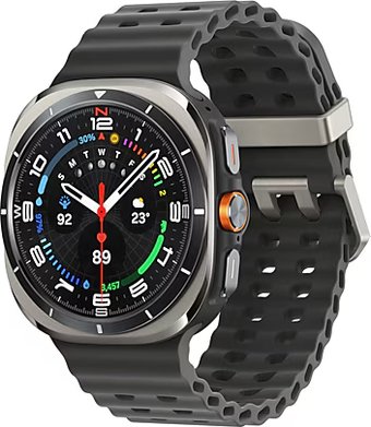 Умные часы Samsung Galaxy Watch Ultra 2025 47 мм LTE (серебристый титан)