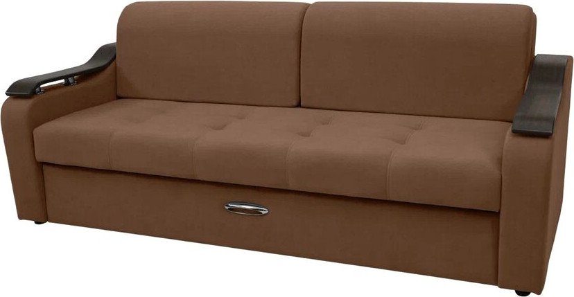 

Диван Сириус Лидер-4 НПБ 225x110 (Eva 03 велюр светло-коричневый)