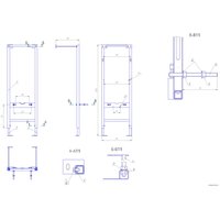 Инсталляция для унитаза Cersanit Vector [S-IN-MZ-VECTOR]