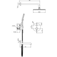 Душевая система  Raglo R20.27