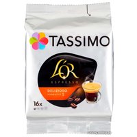 Кофе в капсулах Tassimo L'OR Espresso Delizioso 16 шт