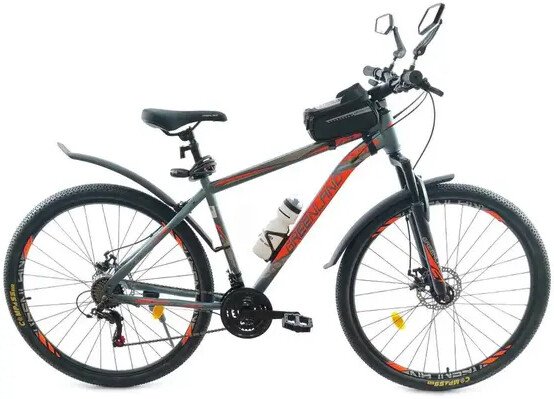 

Велосипед Greenland Mercury Pro 29 р.19 2026 (серый/оранжевый)