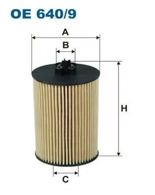 

Масляный фильтр Filtron OE6409