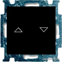 Выключатель ABB Basic 55 1012-0-2176 (шато-черный)