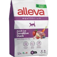 Сухой корм для кошек Alleva Equilibrium Sensitive Duck (Утка) 1.5 кг