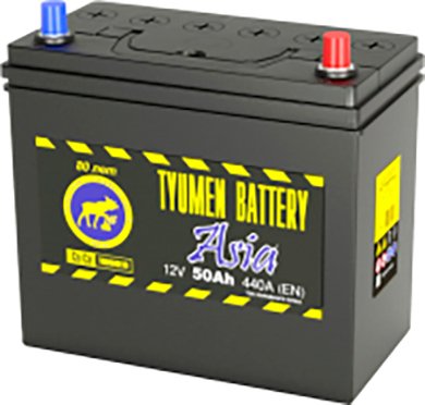 

Автомобильный аккумулятор Tyumen Battery 440A 6CT-50L (50 А·ч)