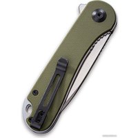 Складной нож Civivi Elementum D2 Steel Satin Finished Handle G10 C907E (зеленый)