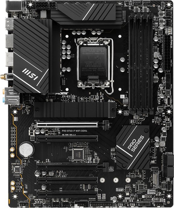 

Материнская плата MSI Pro B760-P WiFi DDR4