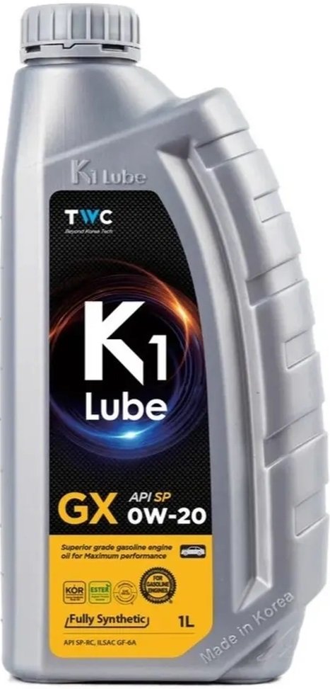 

Моторное масло K1 Lube GX SP 0W-20 1л