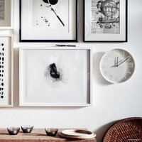 Настенные часы Ikea Тромма 404.542.92 (белый)