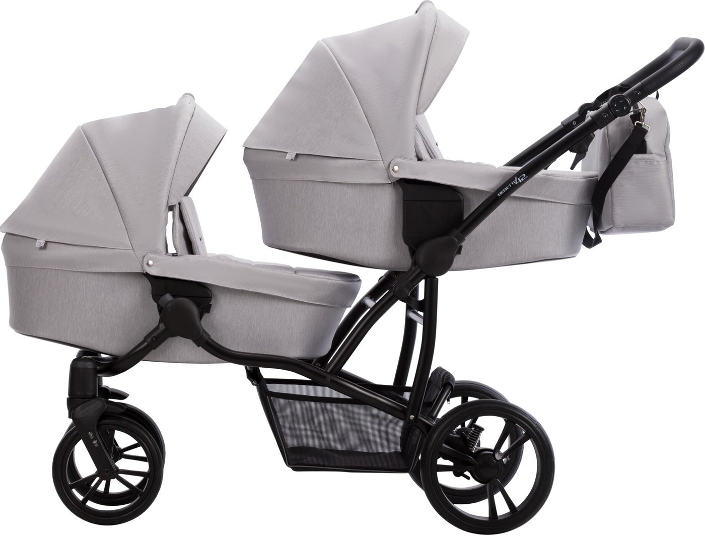 

Универсальная коляска BEBETTO 42 (3 в 1, 23/светло-серый)