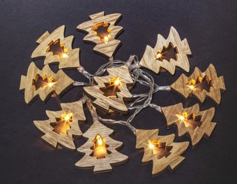 Светодиодная гирлянда Navigator NGF-D008-10WW-2AA