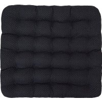 Подушка для сидения Smart Textile Уют-Премиум 40x40 ST167 (лузга гречихи, черный)