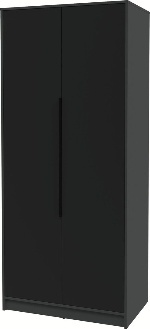 

Шкаф распашной Интерлиния Концепт КТ-Ш2 (черный/антрацит)