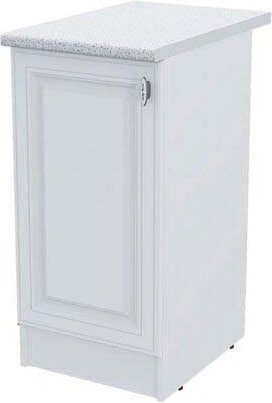 

Шкаф напольный Горизонт Настя 400 (белый софт)