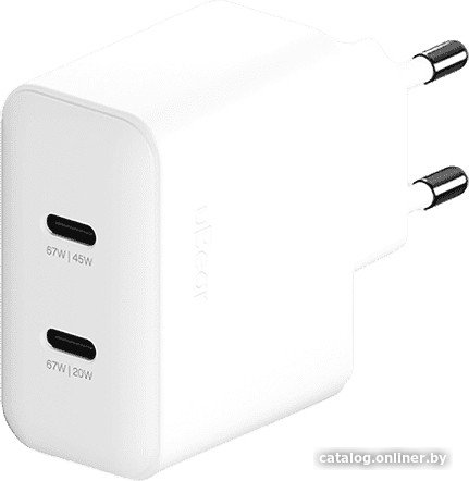 Сетевое зарядное uBear Motion WC15WH67-2C