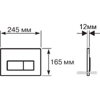 Унитаз подвесной Aquatek Амадео AQ1180-00+INS-0000012+KKI-0000002+KDI-0000010