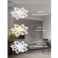 Припотолочная люстра Aitin Pro C9045/4+4 (белый)