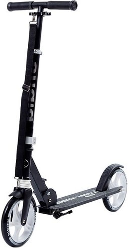 Двухколесный подростковый самокат Bibitu Sigma SKL-037-S (черный)