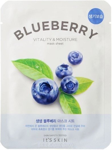 It’s Skin Тканевая маска с экстрактом черники Fresh Mask Sheet Blueberry