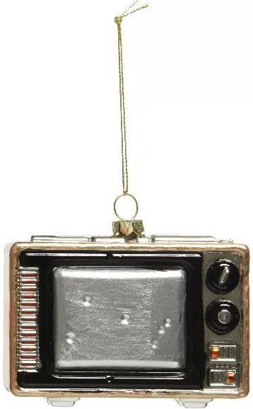 

Елочная игрушка Kaemingk Старый телевизор 027756