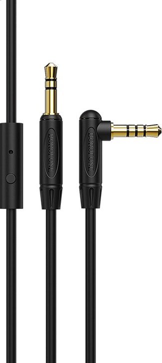 

Кабель Borofone BL5 3.5 мм (с микрофоном, черный)