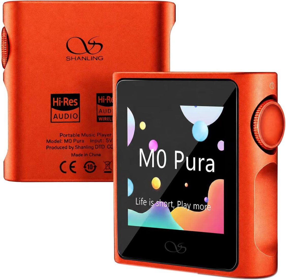 Hi-Fi плеер Shanling M0 Pura (оранжевый)