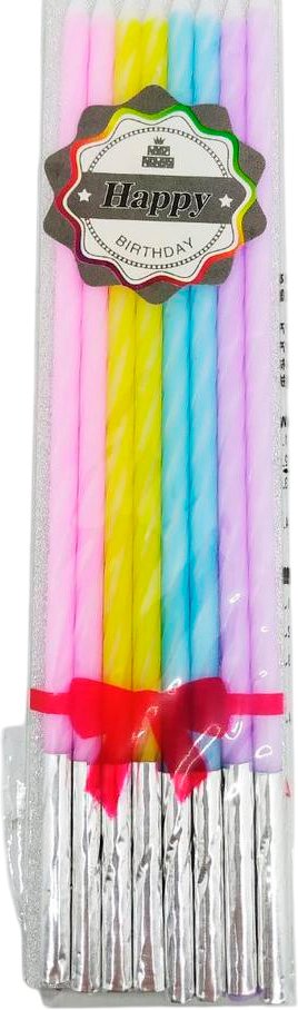 

Свеча для торта S.G. Home SG-CC-6RC (8 шт, разноцветный)