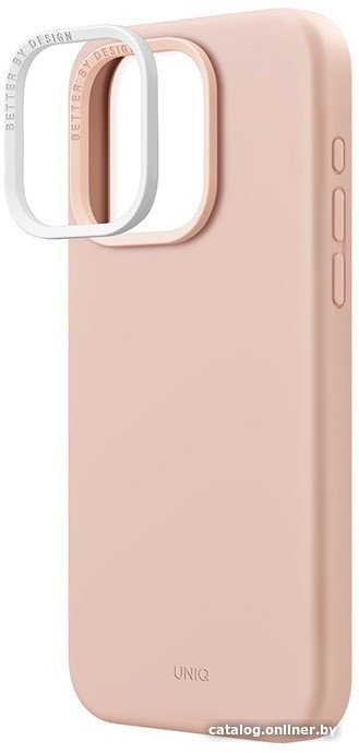 Чехол для телефона Uniq LINO Pink (Magsafe) для iPhone 15 Pro IP6.1P(2023)-LINOHMPNK