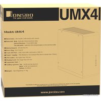 Корпус Jonsbo UMX4 Window (серебристый)