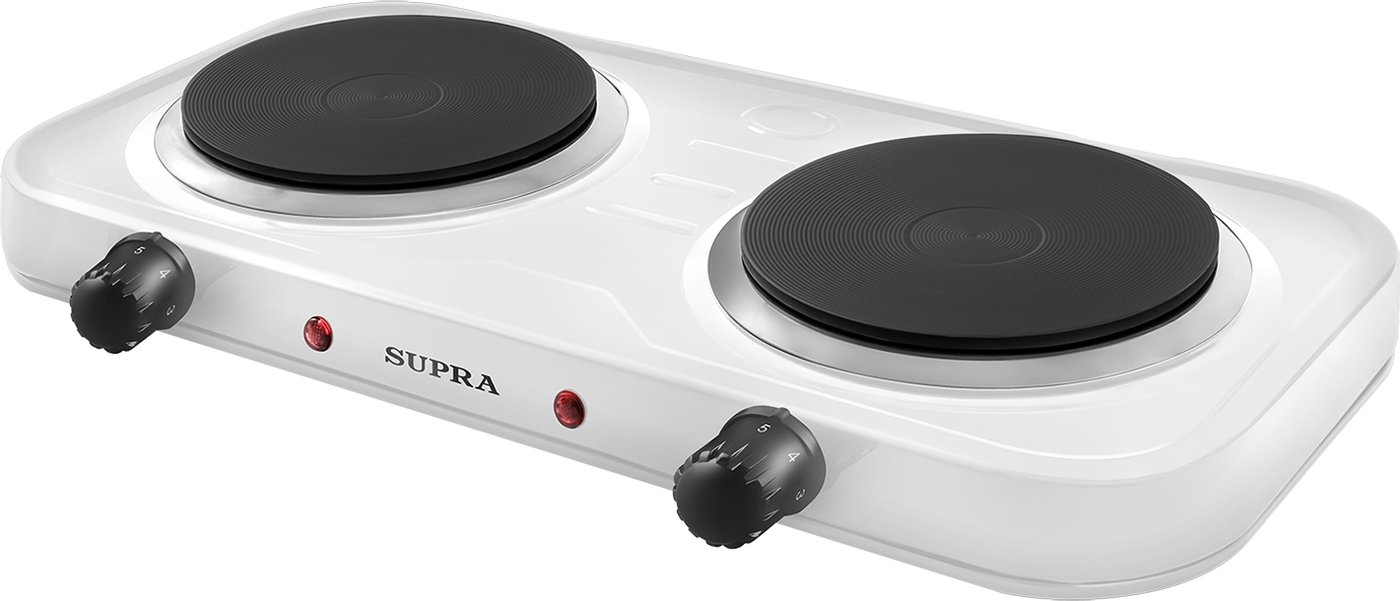 

Настольная плита Supra HS-202 (белый)