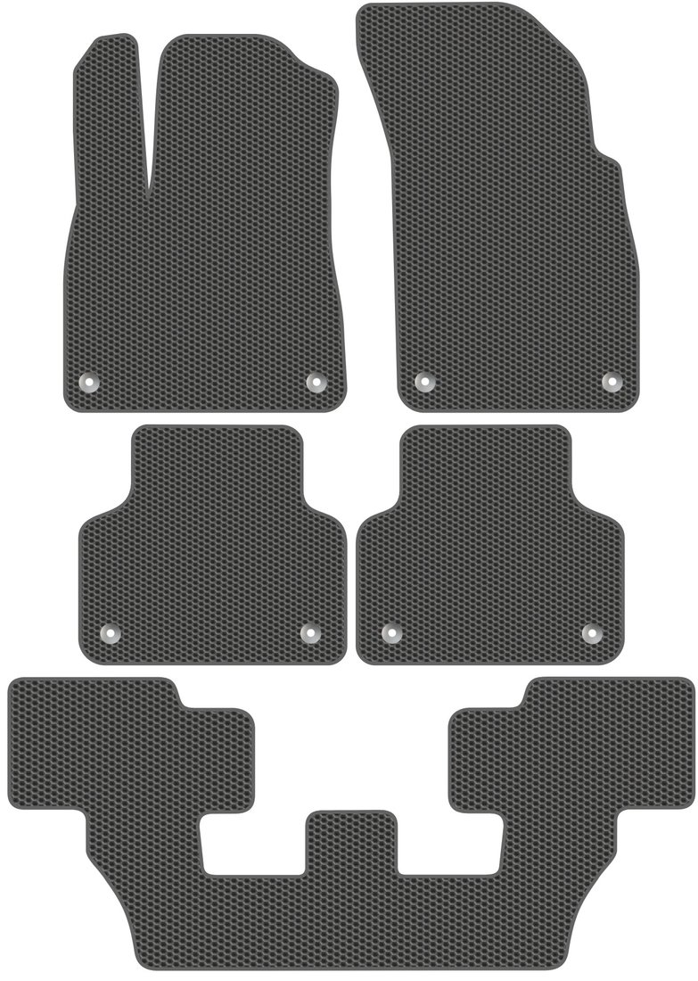 

Комплект ковриков для авто Alicosta Audi Q7 I, II (suv / 4MB, 4M) 2015 - Н.В. +3 ряд (серый)