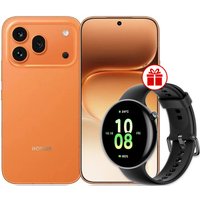 Телефон HONOR 600 Pro Dual SIM 12GB/512GB международная версия (оранжевый) + умные часы HONOR Watch Fit по акции