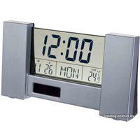 Настольные часы Perfeo City PF-S2056 (серебристый)