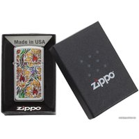 Зажигалка Zippo Slim Fusion Floral Design 29702