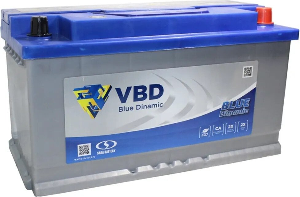 

Автомобильный аккумулятор VBD Blue Dinamic 6СТ-100R R+ (100 А·ч)