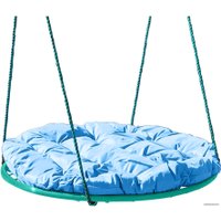 Подвесное кресло M-Group Гнездо 0.8м 17029903 (голубая подушка)