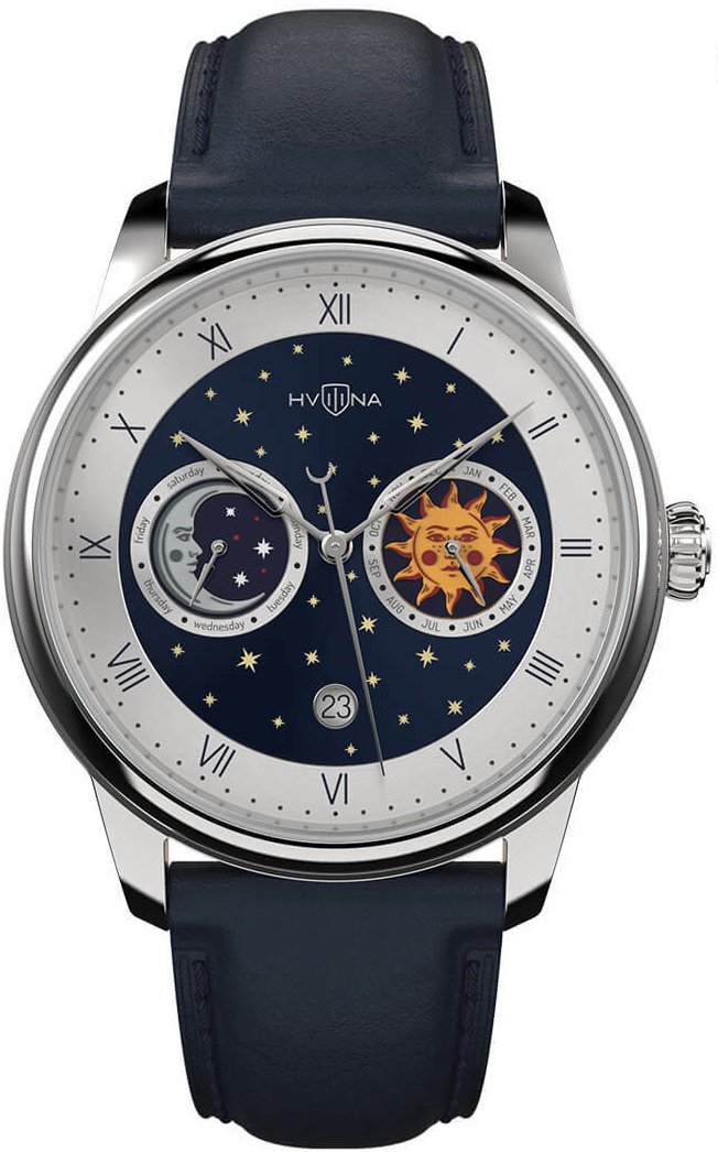 

Наручные часы HVILINA Star Chronicle Mechanical Blue