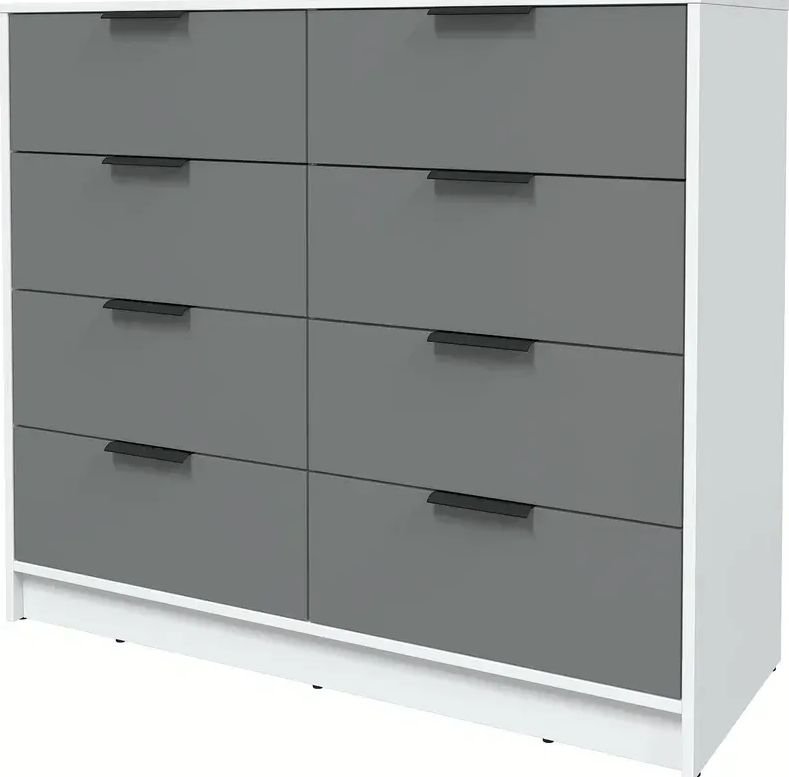 

Комод Интерлиния Концепт КТ-К117 Глосс (белый платинум/серый)