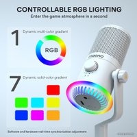 Проводной микрофон Maono DM30 (белый)