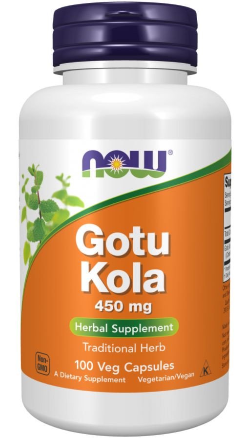БАД Now Foods Gotu Kola 450 мг (100 капсул)