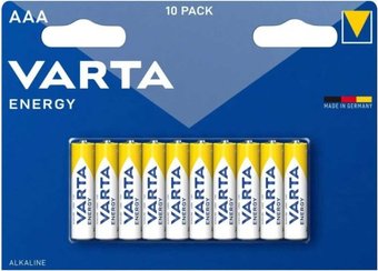 Батарейка Varta Energy LR03 AAA Alkaline (10 шт)